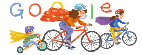 Image of Happy Mother's Day from Google Doodle